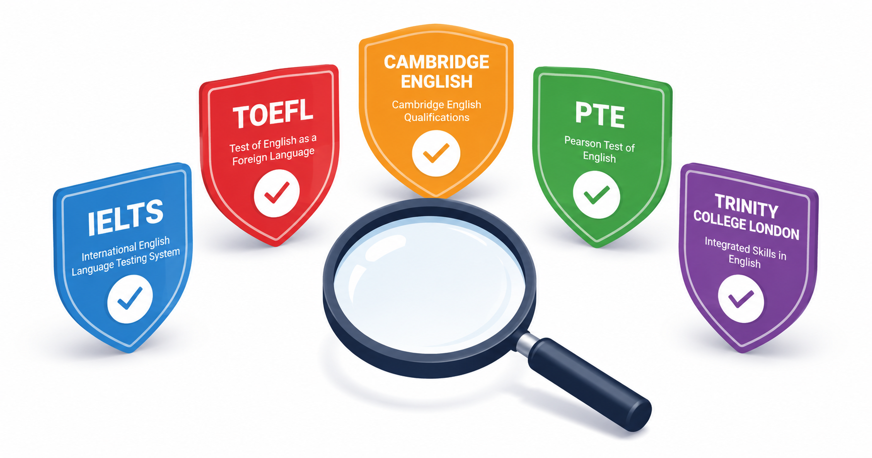 Certificazioni inglese Cambridge IELTS TOEFL Trinity Pearson confronto guida